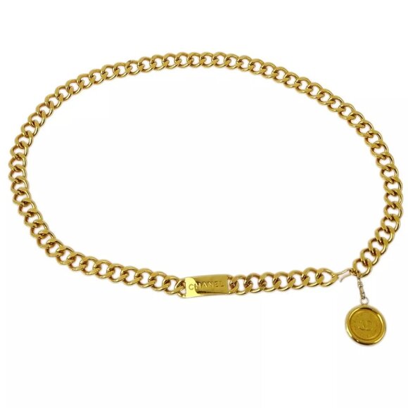 Chanel Medallion Chain Belt Small Good - Picture 4 of 5